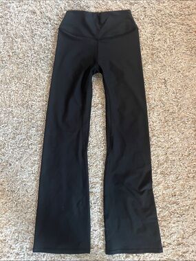 Abercrombie & Fitch Black Flared Active Leggings